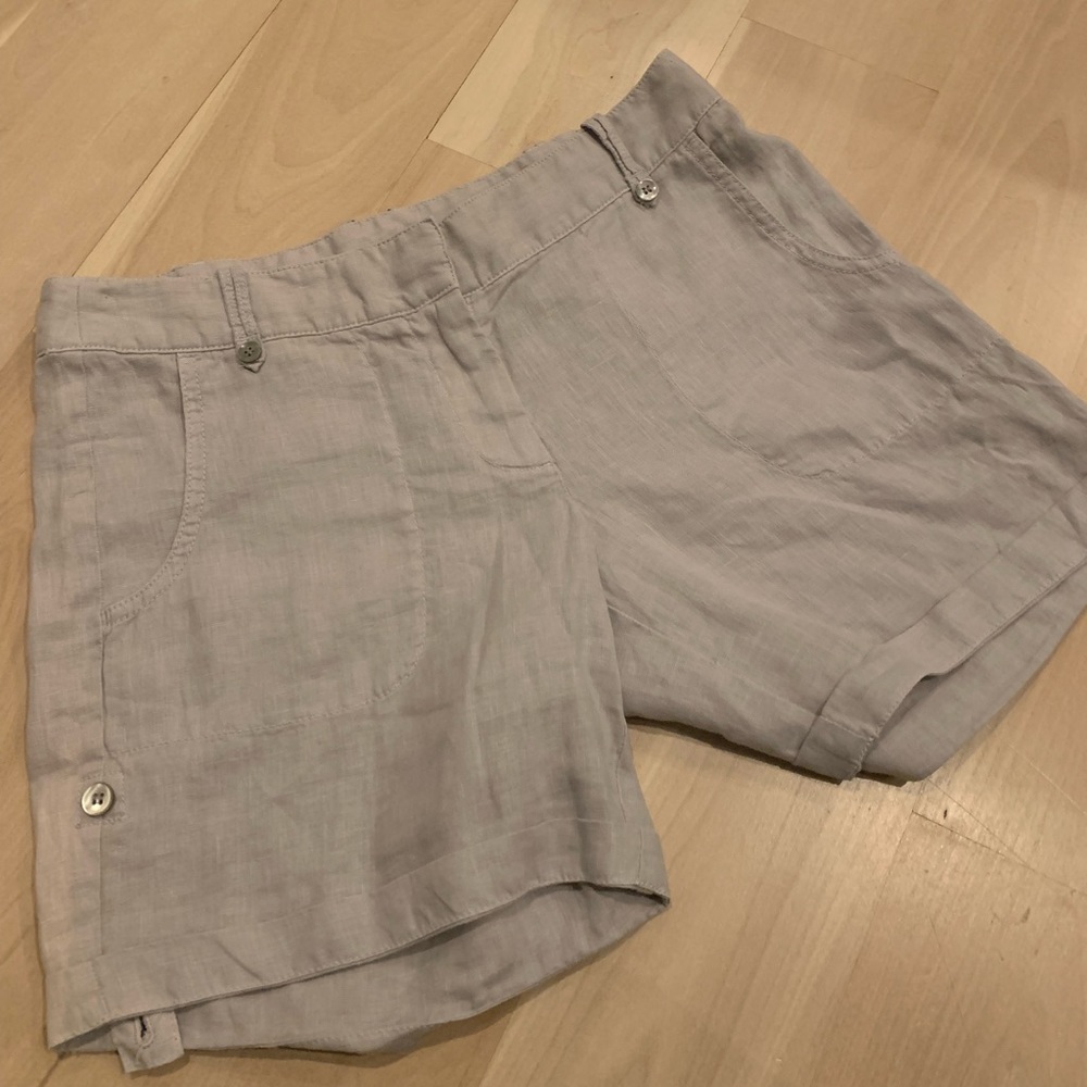 J Crew linen size 4 shorts